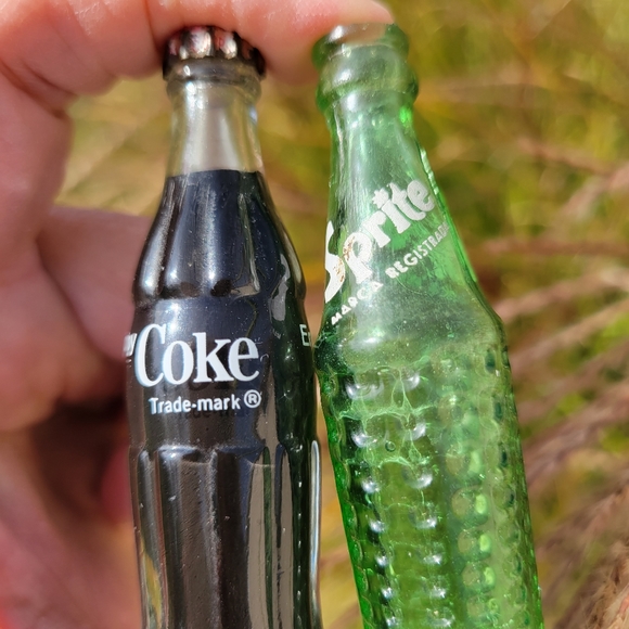 Vintage Mini Coca - Cola & Sprite Bottles ~ MCM ~ Retro ~ Fun ~ Coke ~ Nostalgic - Picture 10 of 16
